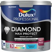 Краска DULUX Professional Diamond Max Protect матовая база BW 2,5 л Краска DULUX Professional Diamond Max Protect матовая база BW 2,5 л