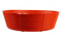 Емкость DЕCOR для гипса и затирки 0,67л низкая