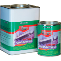 Мастика Анлес резино-битумная Щит 1л (0,8кг)