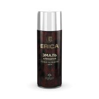 Аэрозольная эмаль алкидная Erica белая глянцевая 520мл