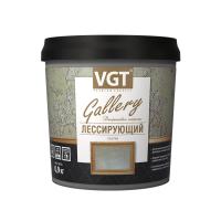 Состав лессирующий VGT Gallery полупрозрачный серебристо-белый 2,2кг (неморозостойкий)