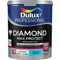 Краска DULUX Professional Diamond Max Protect матовая база BW 4,5 л