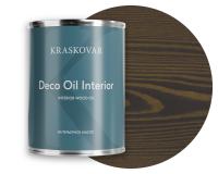 Масло для интерьера Kraskovar Deco Oil Interior графит 0,75л