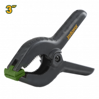 Зажим ручной 3" 75мм пружинный JADEVER