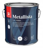 Краска 3 в 1 TIKKIVALA Metallista база A глянцевая 2,3л