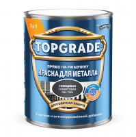 Краска 3 в 1 Topgrade гладкая графитовая RAL7024 0,75л