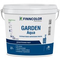 Эмаль акриловая FINNCOLOR GARDEN AQUA база A 2,7л Эмаль акриловая FINNCOLOR GARDEN AQUA база A 2,7л
