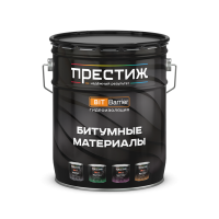 Мастика Престиж битумная для фундамента 17кг