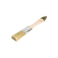 Кисть плоская Микс-Стандарт 25 мм смешанная щетина, деревянная ручка TOOLBERG