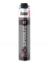 Клей-пена KUDO универсальный конструкционный профессиональный SUPERBLITZ HT 1000мл всесезонный