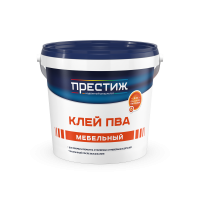 Клей ПВА мебельный ПРЕСТИЖ 0,9кг(ведро)
