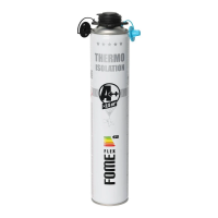 Утеплитель напыляемый FOME FLEX Thermo Isolation A++, 850мл