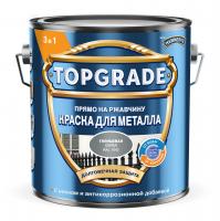 Краска 3 в 1 Topgrade гладкая серая RAL7042 2л
