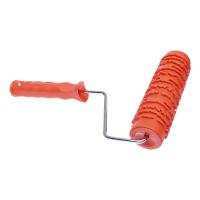 Валик структурный резиновый с ручкой рисунок Дождь TOOLBERG