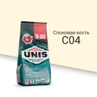 Затирка U-50 Юнис слоновая кость С04 1,5кг