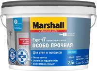 Краска ВД EXPORT-7 матовая база BW 2,5 л