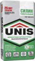Штукатурка цементная Юнис Силин универсальная 25кг
