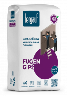 Бергауф Fugen Gips Шпатлевка гипсовая универсальная 25кг Бергауф Fugen Gips Шпатлевка гипсовая универсальная 25кг