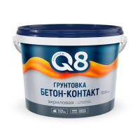 Грунтовка Бетон-контакт ФОРМУЛА Q8 акриловая 2,7кг