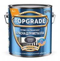 Краска 3 в 1 Topgrade гладкая графитовая RAL7024 2л