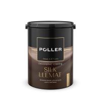 Штукатурка декоративная шелк матовый SILK LLEMAT Poller A.R.T. серебристо-белая 4л