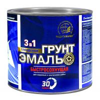 Грунт-эмаль по ржавчине быстросохнущая РАДУГАМАЛЕР графит 1,9кг Грунт-эмаль по ржавчине быстросохнущая РАДУГАМАЛЕР графит 1,9кг