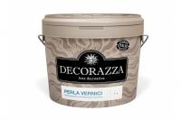 Декоративное лессирующее покрытие DECORAZZA Perla Vernici PL001 база Argento 1л