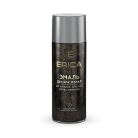 Аэрозольная эмаль декоративная Erica алюминий 520мл
