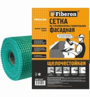 Сетка строительная фасадная Fiberon (5х5) 1х50пм зеленая (120г/м2)