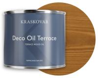 Масло для террас Kraskovar Deco Oil Terrace тик 2,2л