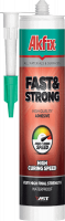 Клей-герметик Akfix Fast&Strong белый 290мл