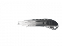 Нож со сменными лезвиями 18мм, алюминиевый корпус, кнопка Easy Slider "Монтажник"