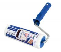 Валик 18 см в сборе велюр белый (полиакрил) d 8 мм Мастер для работ с лаками Акор