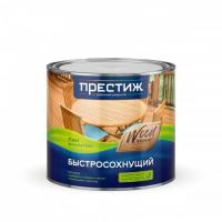Лак ПРЕСТИЖ по дереву Акрилатекс быстросохнущий полуглянцевый 1,9л