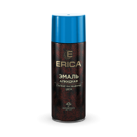 Аэрозольная эмаль алкидная Erica голубая 520мл