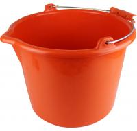 Ведро для красок и сухих смесей 20л, усиленное, ударопрочное DECOR П