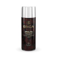 Аэрозольная эмаль алкидная Erica белая матовая 520мл