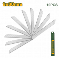 Лезвия сменные для технического ножа 9мм (набор 10 лезвий) JADEVER