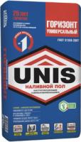 Наливной пол Юнис Горизонт универсальный быстротвердеющий 25кг