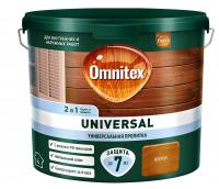 Пропитка для дерева Omnitex UNIVERSAL 2 в 1 Орегон 2,5л