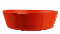 Емкость DЕCOR для гипса и затирки 0,67л низкая Емкость DЕCOR для гипса и затирки 0,67л низкая