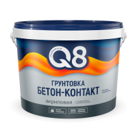 Грунтовка Бетон-контакт ФОРМУЛА Q8 акриловая 6кг