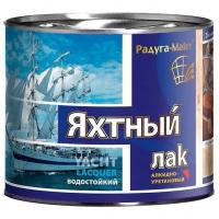 Лак яхтный РАДУГАМАЛЕР алкидно-уретановый матовый 1,9л