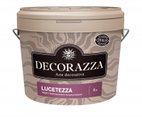 Декоративное покрытие DECORAZZA Lucetezza LC001 база Argento 5л с эффектом песчаных вихрей