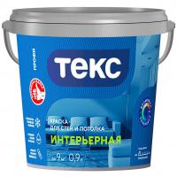 Краска ВД ПРОФИ для интерьеров супербелая 0,9 л/1,39кг (Текс) Краска ВД ПРОФИ для интерьеров супербелая 0,9 л/1,39кг (Текс)