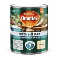 Лак яхтный алкидно-уретановый Omnitex 0,75л глянцевый