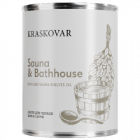 Масло Kraskovar Sauna & Bathhause для полков бани и сауны бесцветное 0,75л