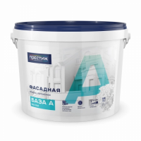 Краска Престиж ВД латексная фасадная База А 9л