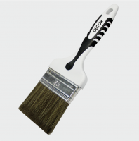 Кисть для лака" 35х15 мм, темный ворс, 2 компонентная ручка DECOR B.W.