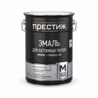 Эмаль для бетонных полов укрепляющая ПРЕСТИЖ серая 6кг